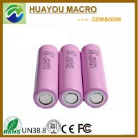 OEM aw imr 18650 3.7v 2600mah rechargeable li ion battery CE FCC ROHS certified