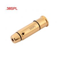 38SPL Bore Sight Laser Bullet Red Dot Trainer Sighter for Dry Fire Training Shooting Simulation Laser Bullet