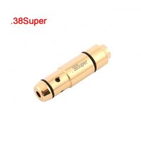 38SUPER Bore Sight Laser Bullet Red Dot Trainer Sighter for Dry Fire Training Shooting Simulation Laser Bullet