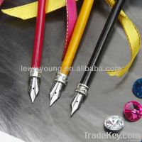natural goose feather dip pen fountain pen
