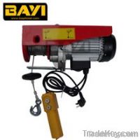 PA Double hook mini electric wire rope hoist MINI electric puller