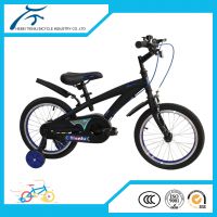 black mini BMX for kids kids bicycle for boys and girls with alloy rims