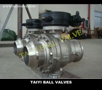 Trunnion ball valve 600LB 6&quot; BW end