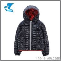 2014 Boy's Black-Red Reversible Down Jacket