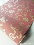 Textile flocking wallpaper wallpaper a bedroom