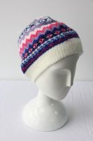 Lady's knitted winter hats