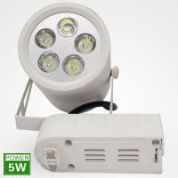 5W green power LED track light for clothing shopping.