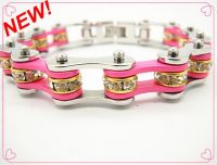 Promotion 2014 fashionable motorcycle chain bracelet/bike chain bracelet