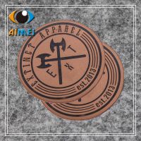 Custom Leather Tags For Clothing Jeans Pu Leather Label Custom
