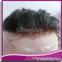 Natural hair toupee/high qualityvirgin human hair men's toupee