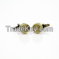 Jewelry Copper Bullet Cufflinks