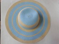 Straw floppy hat