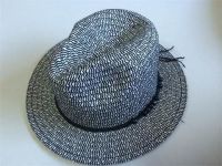 Straw floppy hat
