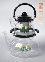 Glass Tea/coffee Pot Set
