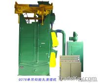 Q37 series overhead rail spinner hanger shot blasting machine