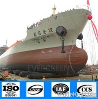 Pneumatic floating inflatable ship launching/landing/rubber airbags