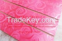 1220*2440mm 15-18mm magic(wave,rose) mdf slatwall panel