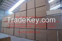 1220*2440mm 2.0-25mm Chinese raw mdf board