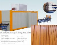 wood grain pattern printing furnace for aluminum 