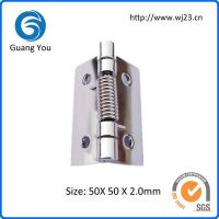Spring door hinges