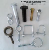 Hot sale fastener bolts and nuts, hardware eye bolt, U bolt, hex bolt