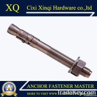 stainless steel 316 and 304 wedge anchor bolt