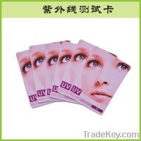 Photochromic Color Changing UV Test Card