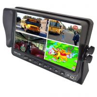 7inch Car Rearview Mirror Monitor + MP5, USB, SD, FM, Bluetooth function