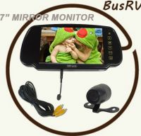 7inch Car Rearview Mirror Monitor + MP3/MP4 Player 