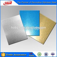 Vibration Ti-nickel Finish stainless steel decorative sheet/panel