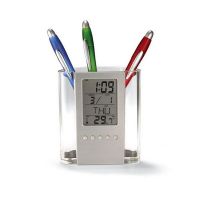 Multifunction digital pen holder with Digital Clock and Calendar.made in china   From China