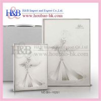 Acrylic Lady Wedding Album Cover Professional