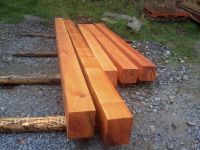 Rough Cut Timbers, Beams and Lumber