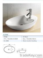 ceramic art basin