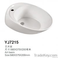 hot sale art basin for bathroom ceramic