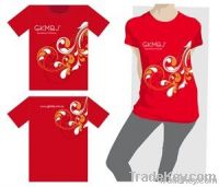 Logo printing Advertising AD T-shirts Cotton Promotion Tee