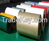 Color coated aluminum coil