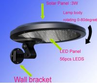Hot Sale Products from ESHINE Led Solar Outdoor Wall Light with Motion Sensor IP 65 From China