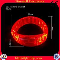 Led Flashing Glow bracelet led lighting wristband party favor Supply