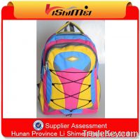 600D cheap colorful girls school backpack