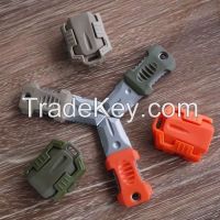 EDC Mini Stainless Steel MOLLE Webbing Buckle Survival Multitool