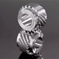 Helical Gears, milled or ground profile helical gears
