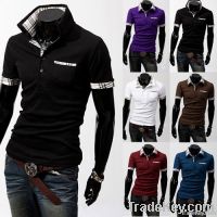 Summer men&#039;s best-selling fashion polo shirts with short sleeves