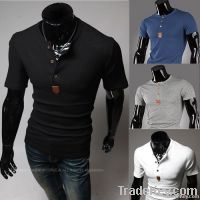 Men&#039;s personality entrance guard short sleeve T-shirt