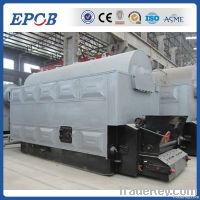 Double drum coal fired industrial boile