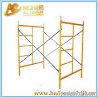 Moble Q235 factory sale frame steel pipe scaffolding