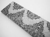 Mosaic Damascus Steel Billet K100