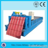 CE-ISO glazed tile roll forming machine