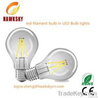 2014 hot sale 6w led filament bulb  light  wholsale