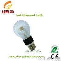 10 years experience 2 year gurantee pvc led filament bulb